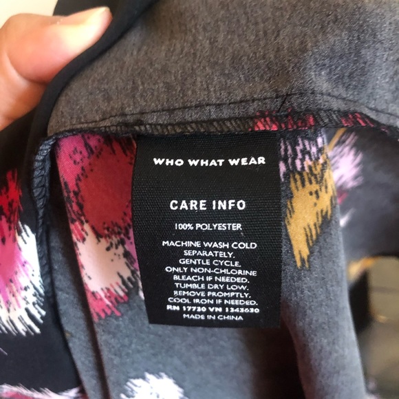 Who What Wear long sleeve dress - Picture 9 of 10